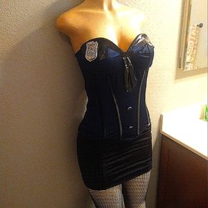 Naughty cop uniform size M/L great for Halloween or cosplay brand new never worn